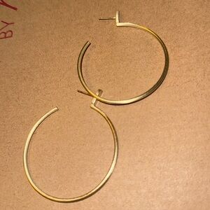 Kendra Scott Gold Emma hoop Earrings